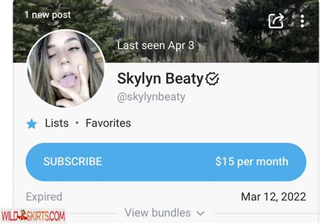 skylyn beaty leak|Skylyn Beaty Leaked Video II